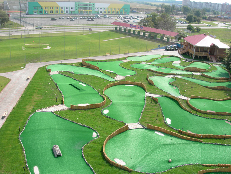 Площадки для мини-гольфа
